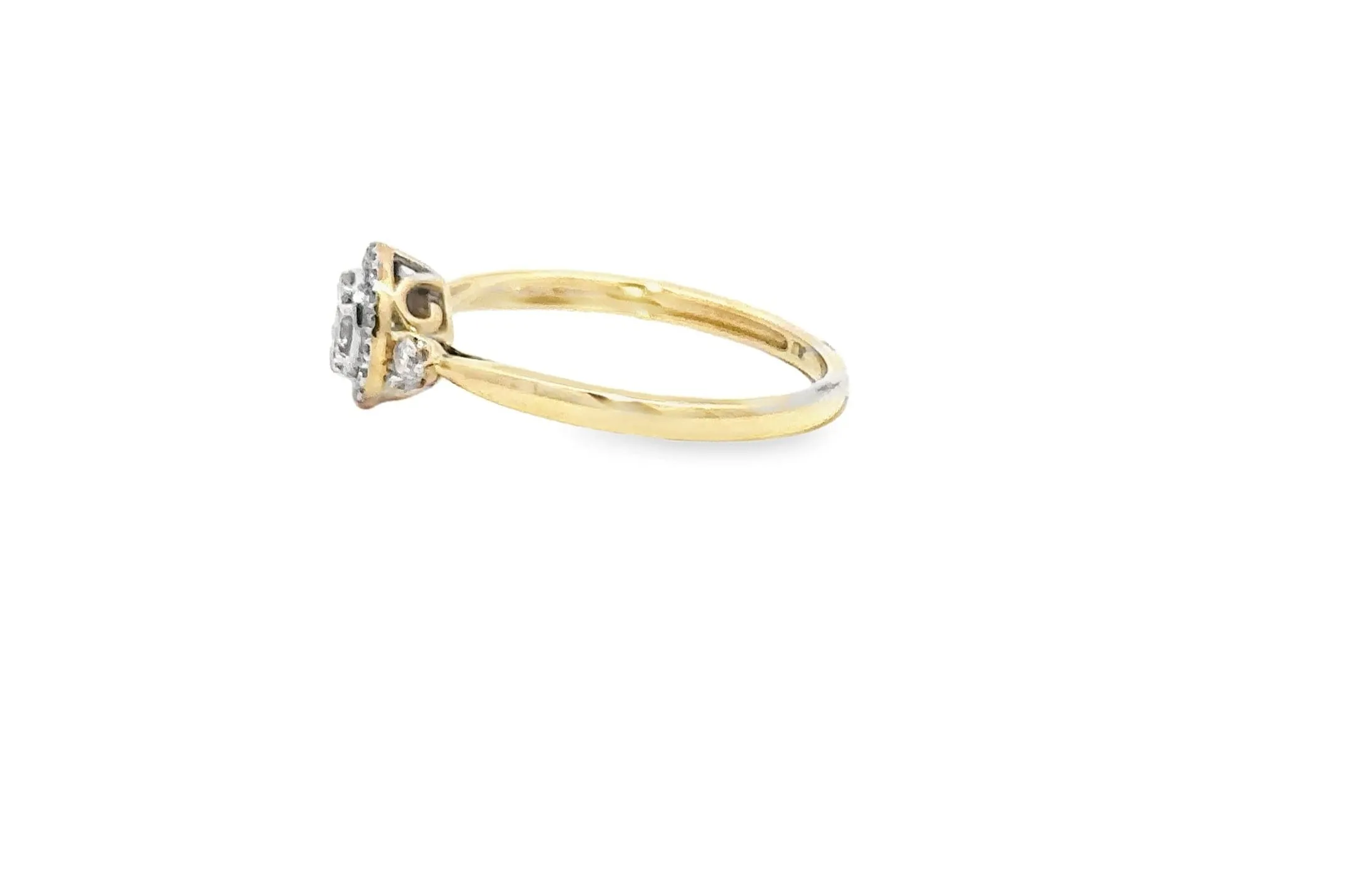 10K Gold 0.25 CTW Diamond Ladies Ring