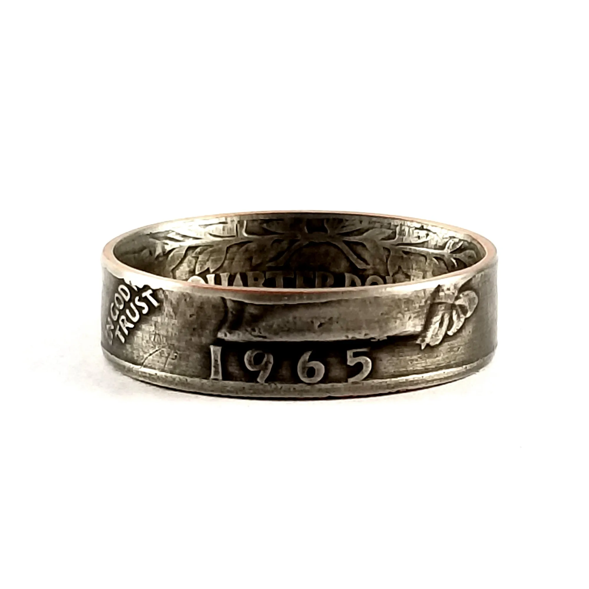 1965 Washington Quarter Coin Ring