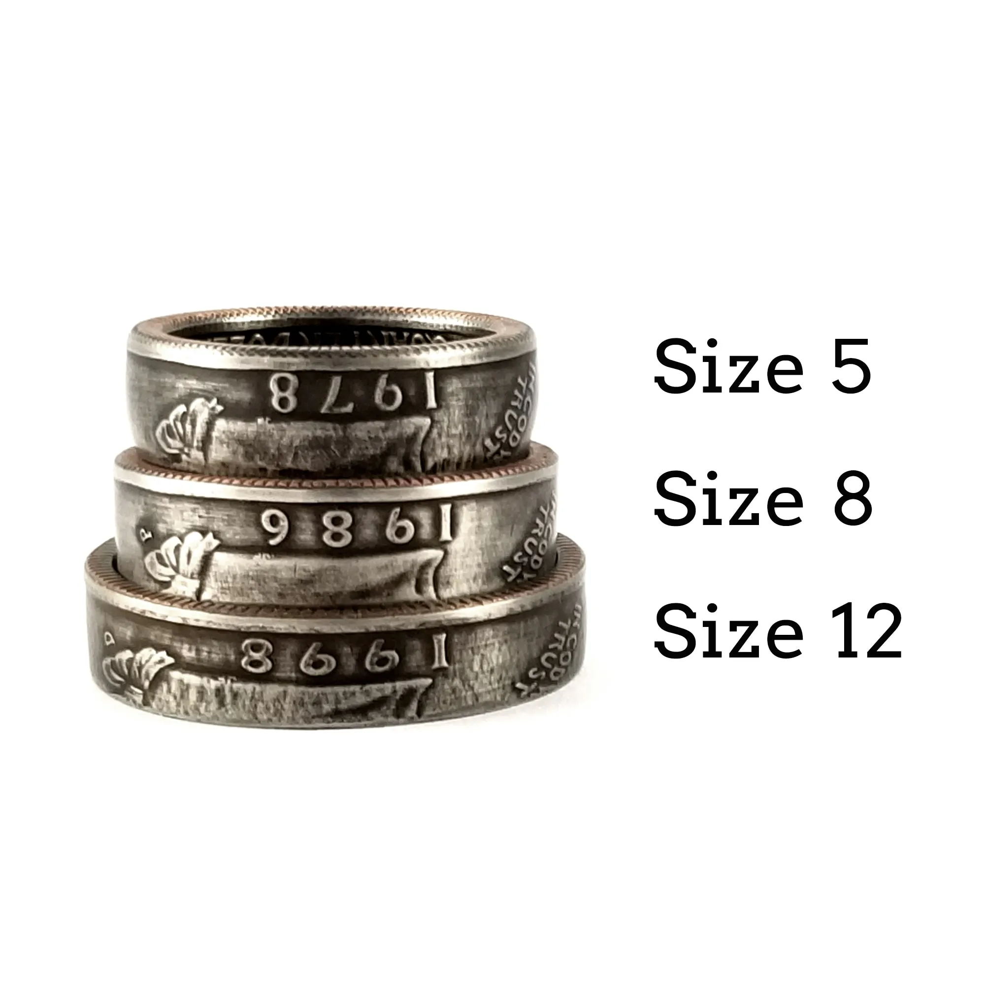 1965 Washington Quarter Coin Ring