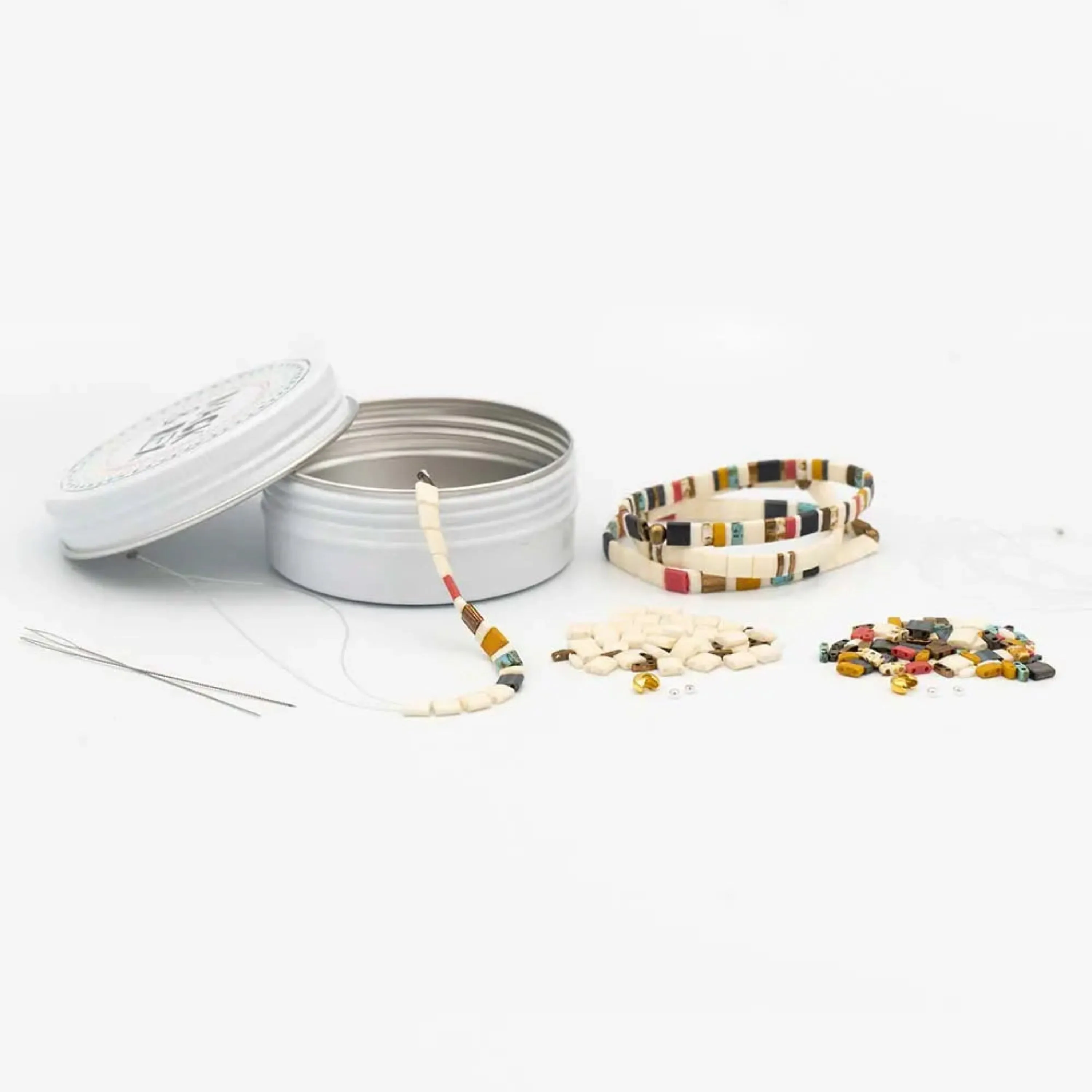 CAROLINA BEACHES - Tila Bracelet Making Kit - 3 Bracelets