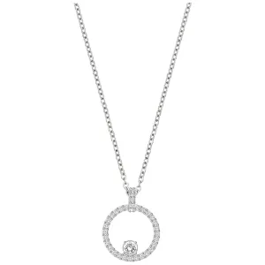 CREATIVITY CIRCLE PENDANT - RHODIUM PLATING
