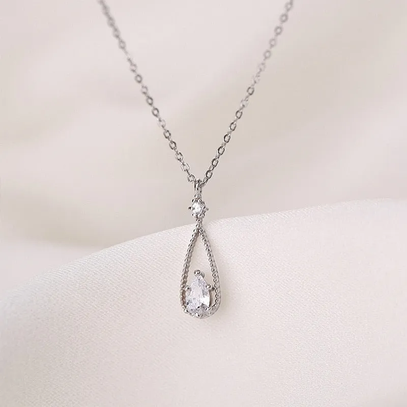 Sophie's Sparkling Cross Pendant Necklace