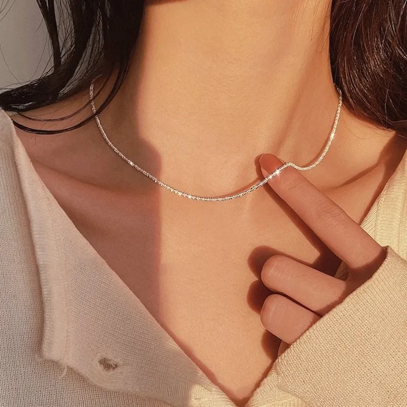 Sophie's Sparkling Cross Pendant Necklace