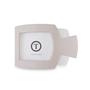 Toasted Large Flat Square Teleties Clip