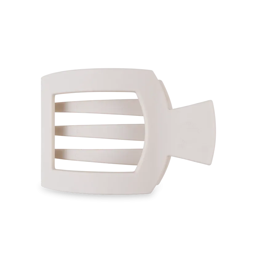 Toasted Large Flat Square Teleties Clip