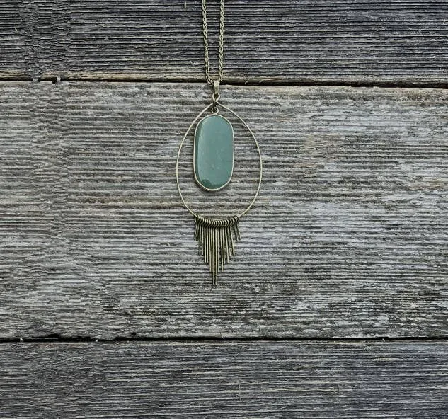 Valerie Green Aventurine Teardrop